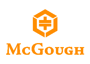 McGough logo with a hexagon and a cross - Daylight Specialists