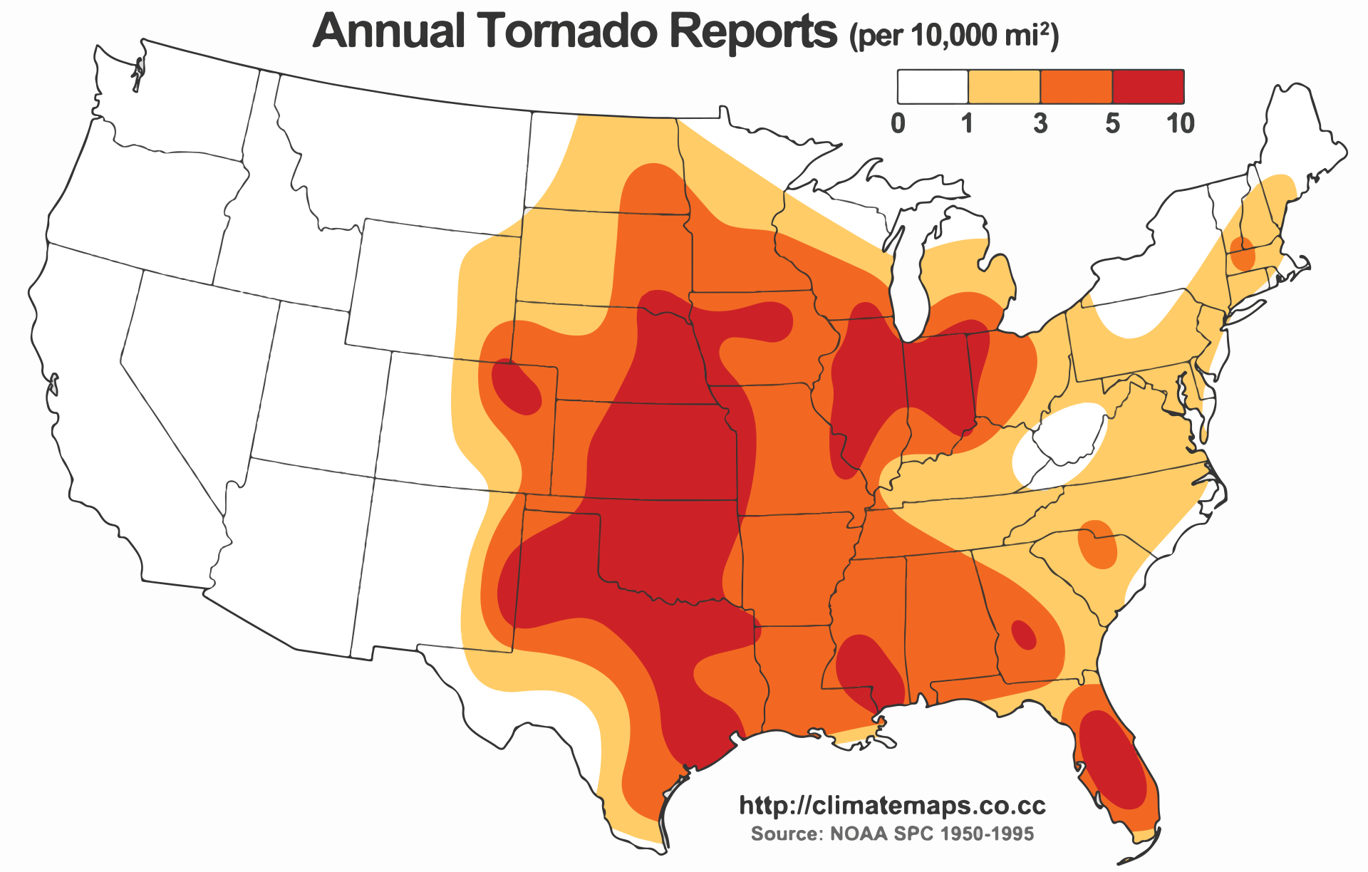 Improved_Average_Annual_Tornado_Report The Power Of Daylighting In Storm Shelters - Daylight Specialists